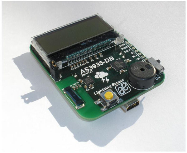 AS3935-DK evaluation board ams AS3935-DK evaluation board
